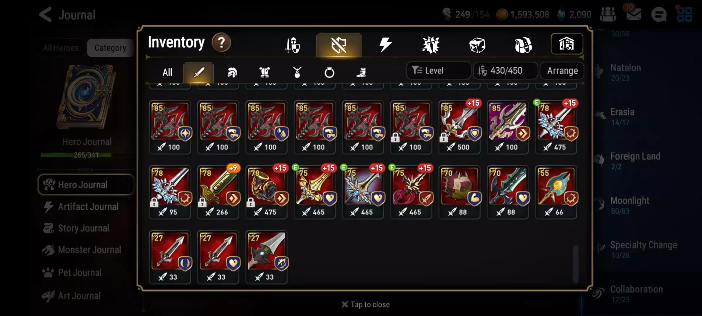 Ảnh 31ml đẹp hot meta ilynav dbsenya Collab limited như hình 200 gear 90  Max spd 303 Os all hunt Auto rift tốt Đã clear hết abyss Arena Champ Nhiều gear score cao